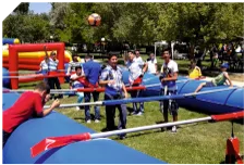 Human Foosball