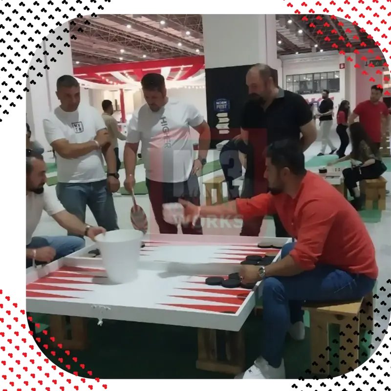 Giant Backgammon