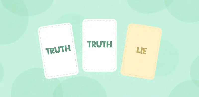 Online Two Truths One Lie